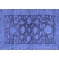 thumbnail image 1 of Ahgly Company Indoor Rectangle Abstract Blue Modern Area Rugs, 8' x 12', 1 of 4