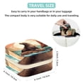 thumbnail image 5 of Sea Lion Travel Portable Square Jewelry Stand - Earring Organizer, Earring Holder, and Jewelry Box - Suitable for Girls and Women, 5 of 6