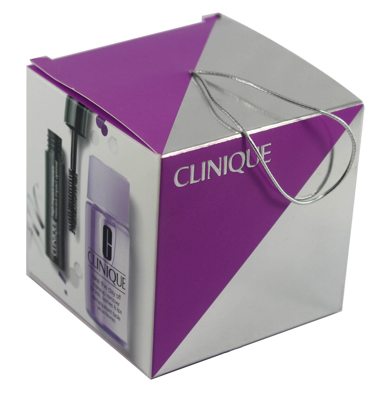 Clinique High Impact Black Mascara & Eye Makeup Remover Travel Set New