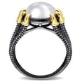 thumbnail image 5 of Everly Men's Cultured Pearl Sterling Silver Ring, 5 of 9