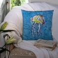thumbnail image 3 of Jellyfish Fabric Decorative Pillow, 3 of 4