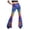 C-Multicolor25, variant on DHFJKG Flare Pants For Women Tie Dye Bell Bottom Yoga Pants High Waisted Tummy Control Stretchy Bootcut Leggings Workout Clothes