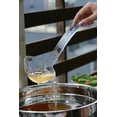 thumbnail image 3 of Plastic Clear Soup Ladle - Punch Ladle - Great for Soups, Fruit Punch, Ice Tea, Salad Dressings - Heavy Duty Premium - 5 Ounce Serving Ladle, 3 of 3