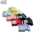 thumbnail image 2 of Venta caliente 24 piezas Cajas de regalo de joyería surtidas para exhibición de joyas 4*4*3 cm Caja de anillo de colores surtidos Cajas de regalo pequeñas, 2 of 5