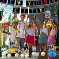 thumbnail image 7 of 36PCS New York City Party Decorations with 2PCS Pres-Strung American Nyc Banner 12PCS Cityscape Broadway Hanging Swirl Decorations 4PCS Honeycomb Centerpieces 24PCS New York Cupcake Toppers, 7 of 7