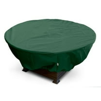 KoverRoos 63067 Weathermax Large Firepit Cover, Forest Green - 45 Dia x 21 H in.