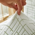 thumbnail image 6 of Stretchable Office Desk Chair Slipcover Washable Polyester Seat Protector Cushion Cover For Home Workspace Green, 6 of 7