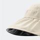 thumbnail image 3 of UV Summer Bucket Hat Mujeres Mujeres Plegables de Vinilo Al Aire Libre Protectión de Protección Uv Gombado para el Sol para la Fiesta en la playa, 3 of 5