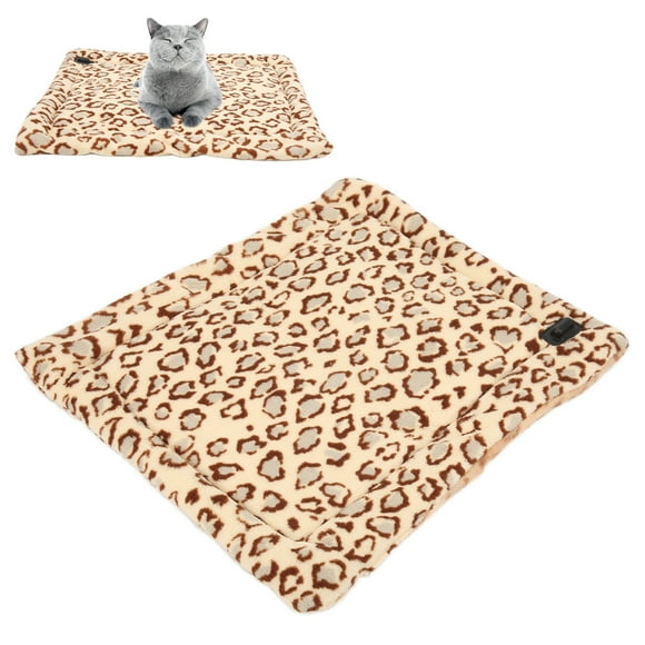 Pet Heating Pad, Pet Warming Pad Easy To Clean Washable for Pups for Travel for Home for Small Pets 3 Speed Thermostat 35x45cm
