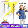 thumbnail image 3 of Dragon Toy HyBais HyBais Dragón de cristal impreso en 3D de 30 pulgadas, 3 of 8