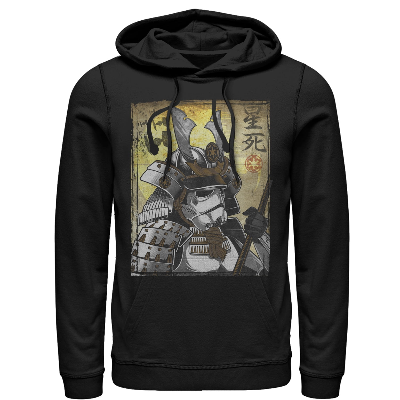 new look mens black hoodie