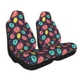 thumbnail image 2 of Naloa Donuts1 Car Seat Covers 2PCs Front Car Seat Covers Universal fit for Most Cars SUVs and Trucks - 1, 2 of 5