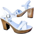 thumbnail image 4 of Huarache Cómoda Plataforma Moda Piel Cabra Tacon 9.0 cmR14 22-27 Blanco, 4 of 5