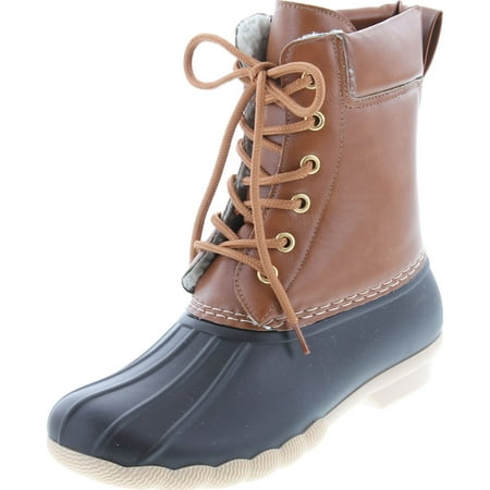 

OUTWOODS Women s Fall-3 Duck Boot Brown Combo 7