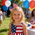 thumbnail image 6 of SLYNSHome 4th of July Headband Party Supplies Independence Day Hair Accessories Patriotic Hair Decoration, 6 of 8