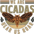 thumbnail image 3 of CafePress - Cicadas We Are Cicadas Hear Us Roar Flying Insects - Women's Long Sleeve Relaxed Fit Cotton Light Pajama Set, 3 of 7
