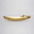 thumbnail image 2 of Elegance Eldora boat shaped tray - Satin Gold, 2 of 2