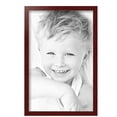thumbnail image 2 of ArtToFrames 11" x 17" Cherry Picture Frame, 11x17 inch Red Wood Poster Frame (WOM-4213), 5 Pack, 2 of 6
