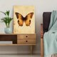 thumbnail image 5 of Qisvanset Framed Canvas Wall Art 12x16 Inch Beige Watercolor Butterfly Girl Nursery Print Art, 5 of 5