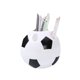 thumbnail image 1 of Organizador de escritorio de plástico con forma de balón de fútbol con soporte para bolígrafos, 1 of 1
