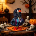 thumbnail image 4 of RUINIXCW 7 Inch Halloween Deck Goose Outfits Desk Duck Outfit Mini Porch Goose Outfit  for Desktop Goose Figurine Holiday Desk Goose Clothes Hoodie and Accessory (No Goose), 4 of 6