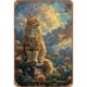 thumbnail image 1 of Letrero Hojalata Gato Metal Vintage Pintura Hierro Rectangular Pared para Y Bar 20x30cm, 1 of 9