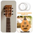 thumbnail image 3 of Masteelf 1 Set Of Stable Oud Strings Silver-Plated Alloy Strings Musical Instrument Accessories Replacement Metal Strings Spare Parts, 3 of 8