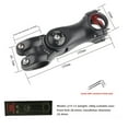 thumbnail image 1 of Mountain Bike Adjustable Stem Riser - Aluminum Alloy Short Handlebar Extender, Height-Adjustable Design for Custom Comfort, Lightweight & Durable Construction, Easy Installation for Trail/City, 1 of 6