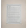 thumbnail image 4 of MAINSTAYS 2-inch Faux Wood Horizontal Window Blinds, White, 24 in. x 60 in., 4 of 10