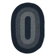 thumbnail image 1 of Colonial Mills Rug MD24R024X144 2 x 12 ft. Madison Braided Rug  Navy, 1 of 1