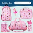 thumbnail image 6 of Wildkin Original Nap Mat with Pillow for Boys and Girls, Features Hook and Loop Fastener, Roll-Up Design, Soft Cotton Blend Materials (Ballerina Pink), 6 of 9