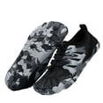 thumbnail image 4 of Mens Quick Dry Water Shoes Non-Slip Barefoot Aqua Sock for Beach Swim Surf Hiking Kayak Fishing Pool Summer Outdoor Athletic Sneakers Black,Size 9, 4 of 6