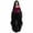 Hot Pink, variant on Womens Gothic Dresses Halloween Witch Costume, Butterfly Sleeve Long Dress Vintage Renaissance Medieval Vampire Butterfly Sleeve Mesh Outfits