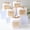 A, variant on 10 Hexagonal Kraft Paper Gift Boxes with Windows - Eco-Friendly Packaging for Weddings, Birthdays, and Baby Showers