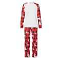 thumbnail image 5 of DuAnyozu Family Matching Pajamas Christmas Sleepwear Long Sleeve Sleep Shirt with Plaid Pants Soft Loungewear Pjs Set S-XXL, 5 of 5