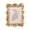 7 inches, variant on Yammee Classical Golden Gerbera Resin Picture Frame Replacement For Wall Tabletop Use