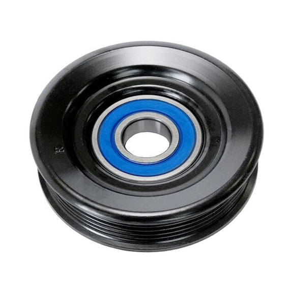 Accessory Belt Idler Pulley - Compatible with 2000 - 2011 Lincoln Town Car 2001 2002 2003 2004 2005 2006 2007 2008 2009 2010