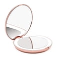 thumbnail image 1 of Pocket Illuminated Mirror, 1x / 10x Magnifying - Led Handheld Makeup Mirror With Natural, 1 of 4