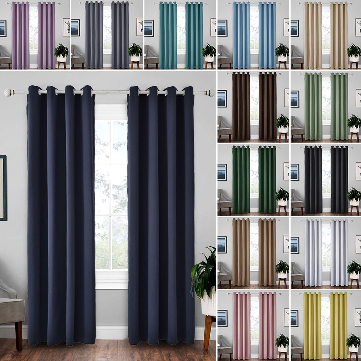 Details about   Iron Man Living Room Blackout Curtains Panels Bedroom Thermal Window Drapes 2PCS 