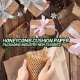 thumbnail image 5 of 100pc Kraft Paper For Honeycomb Cushioning Wrap For Gifts Packing,moving, 5 of 5