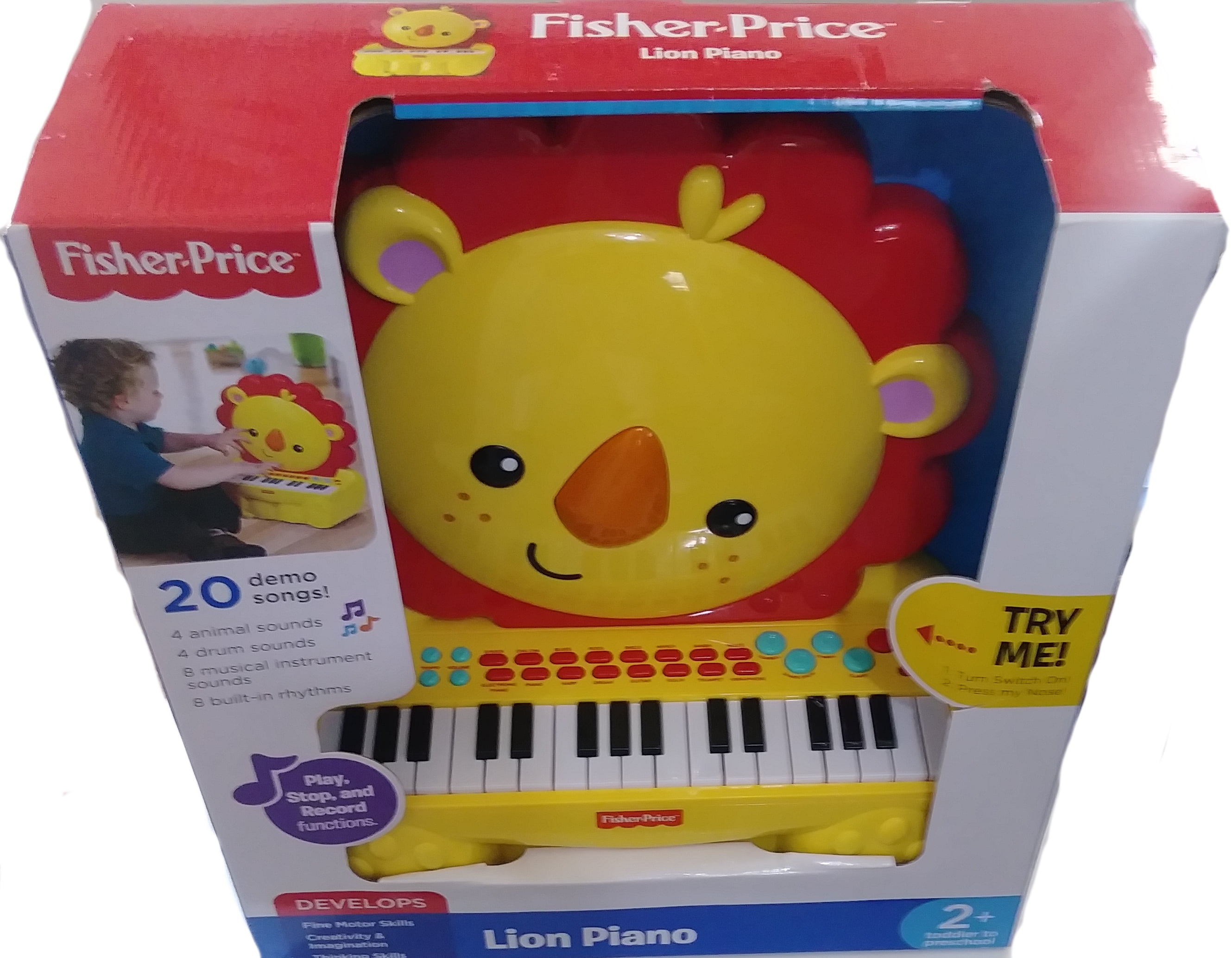 Fisher Price Childrens Animal Piano Age 3 Great Christmas Gift 