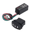 thumbnail image 4 of Commutateur de Bascule de Clignotants LED Étanche Anti-Choc 240W Moto LED Clignotant Relais DC12V, 4 of 14