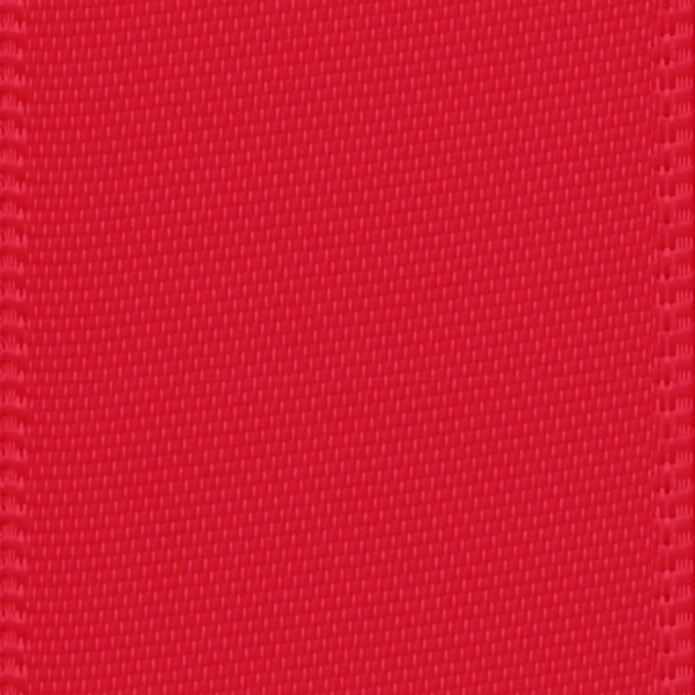 Offray Ribbon, Red 1 1/2 inch Double Face Satin Polyester Ribbon, 12 feet