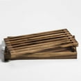 thumbnail image 7 of Kalmar Home 3-in-1 Tray and Bread Crumb Catcher Brown Solid Acacia Wood Trivets, 7 of 7