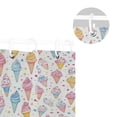 thumbnail image 5 of Yayeee Shower Curtain with Hooks 72"x72" Waterproof Fabric Bathroom Hanging Decor, Colorful Ice Cream Pattern, 5 of 5