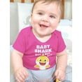 thumbnail image 3 of Baby Shark Doo Doo Doo Outfit Baby Boy Girl Family Gift Baby Bodysuit 6M (3-6M) Wow pink, 3 of 6