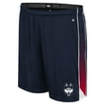 thumbnail image 2 of Men's Colosseum Navy UConn Huskies Online Shorts, 2 of 3