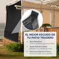 thumbnail image 3 of Malla Sombra Raschel 90% Bastilla doble y Esquina Reforzada Negro MPQ 6X5, 3 of 5