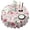 Pioneer Flower Floral-2, variant on Pioneer Flower Floral Print Pattern Round Tablecloth 60"x60",Wrinkle Wipeable Table Cloth for Kitchen Dining Room Picnic Patio Party