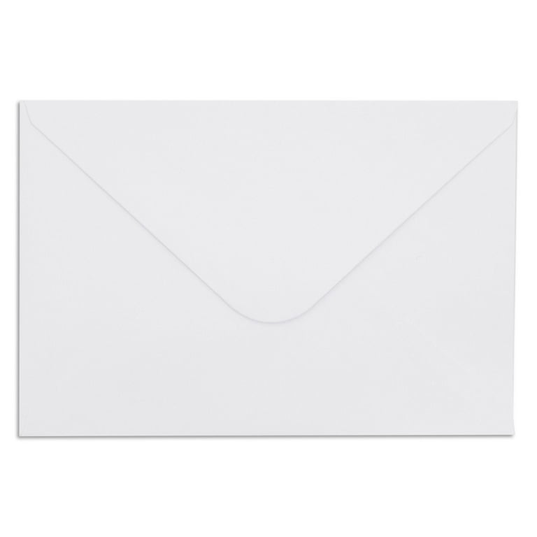  56 Pack Blank Cards and Envelopes 4x6, White Blank
